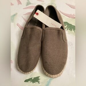 Esprit Unisex Brown Slip-On Shoes